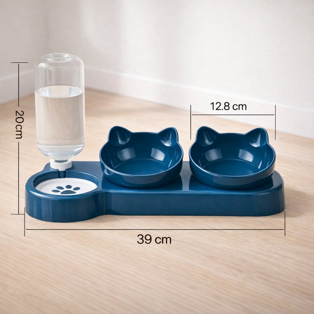 MiezNapf™ - 3 in 1 Futterstation