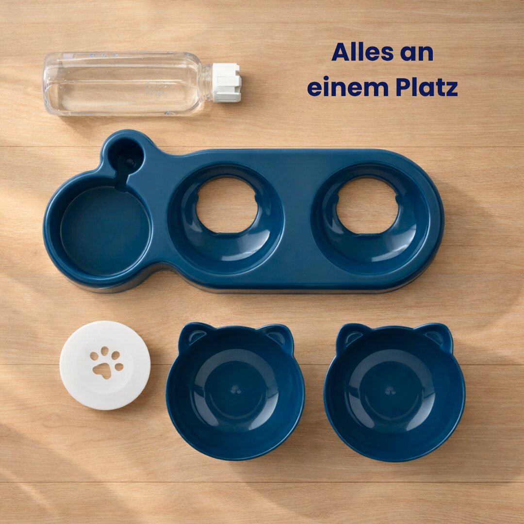 MiezNapf™ - 3 in 1 Futterstation