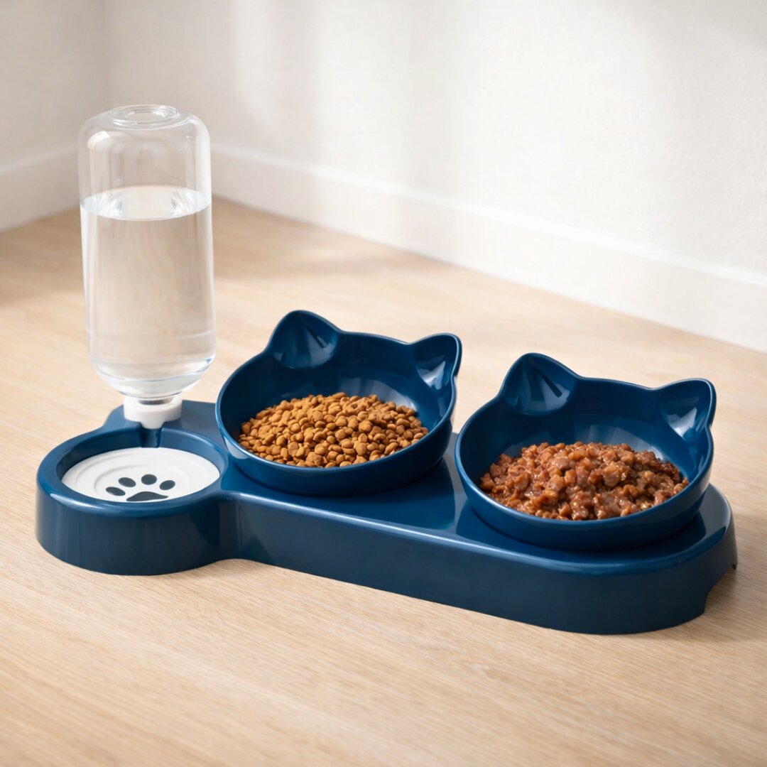 MiezNapf™ - 3 in 1 Futterstation